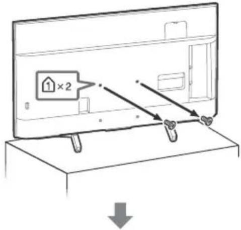 SONY Bravia KD43XF8796 - Prévention des basculements - 5