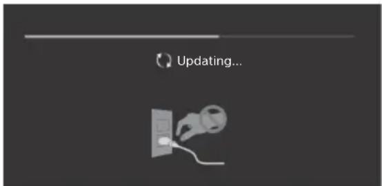 SONY Bravia KD43XF8796 - Wenn die Nachricht [Eine neue Systemsoftware-Aktualisierung des TV-Systems ist verfügbar...] angezeigt wird. - 1