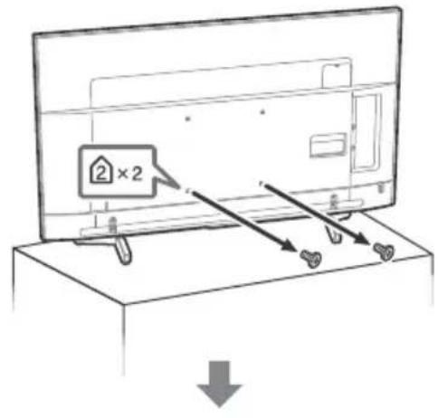 SONY Bravia KD43XF8796 - Devrilmenin önlenmesi - 3