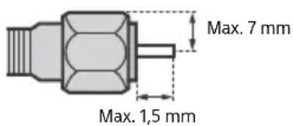 SONY Bravia KD43XF8796 - Raccomandazione spina tipo F - 1