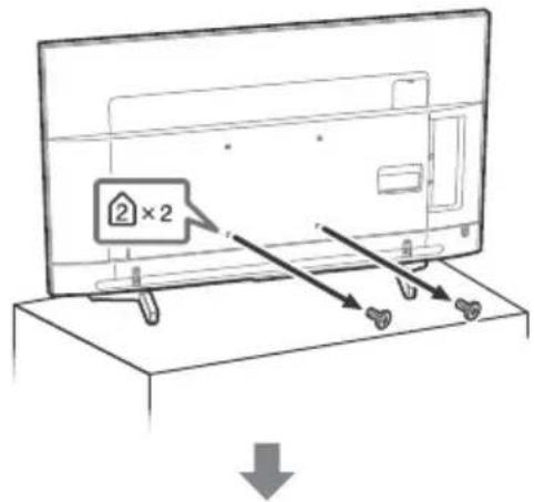 SONY Bravia KD43XF8796 - Predchádzanie prevrhnutiu - 3