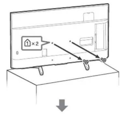 SONY Bravia KD43XF8796 - Kaatumisen estäminen - 5