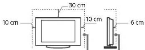 SONY Bravia KD43XF8796 - Installato con supporto - 1