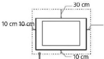 SONY Bravia KD43XF8796 - Asennus seinäle - 1