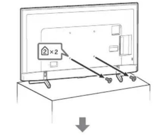 SONY Bravia KD43XF8796 - Prévention des basculements - 1