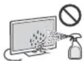 SONY Bravia KD98ZG9 - Handling and cleaning the screen surface/cabinet of the TV set - 1