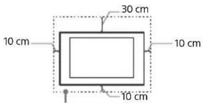 SONY Bravia KD98ZG9 - Duvara monte edildiğinde - 1