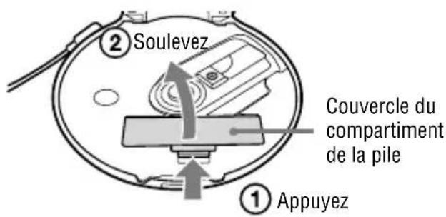 SONY DNE830 - Préparation de la source d'alimentation (Batterie rechargeable) - 2