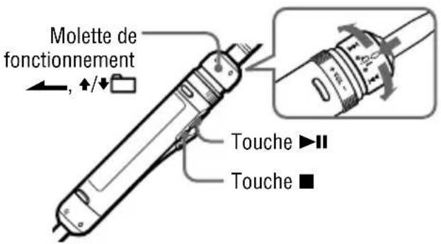 SONY DNE830 - Fonctions de base en lecture (lecture, arrêt, avance/retour rapide) - 1