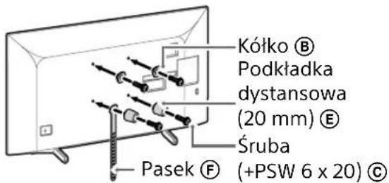 Diagram illustrating two steps of installing a car interior, showing hand positioning and safety warning.