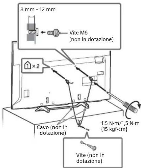 SONY Bravia KD43XE7077 - Prevenzione delle cadute - 4