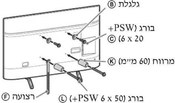 B +PSW) 70 © (6 x 20) K (60) 60 F L (+PSW 6 x 50)