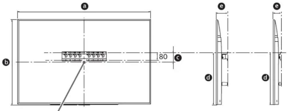SONY Bravia KD65XG8796 - Bepaal waar u de tv zult installeren. - 1