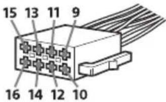 SONY MEXN5300BT - Diagrama de conexión de la alimentación - 1