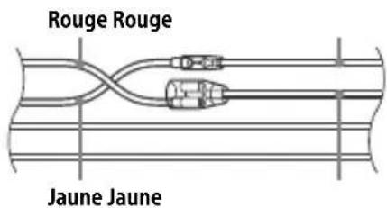 SONY MEXN5300BT - Quand les positions des câbles rouge et jaune sont inversées - 1