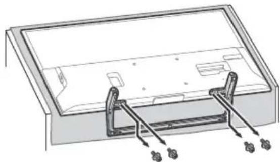 SONY Bravia KD49XE8099 - For at afmontere Tv-foden fra Tv'et. - 2