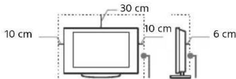 SONY Bravia KD49XE8099 - Installed with stand - 1