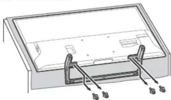 SONY Bravia KD49XE8099 - Tα vα αφαρεσετη Bαση επιτραπεζιας τοποθετησας από την τηλεραση - 2