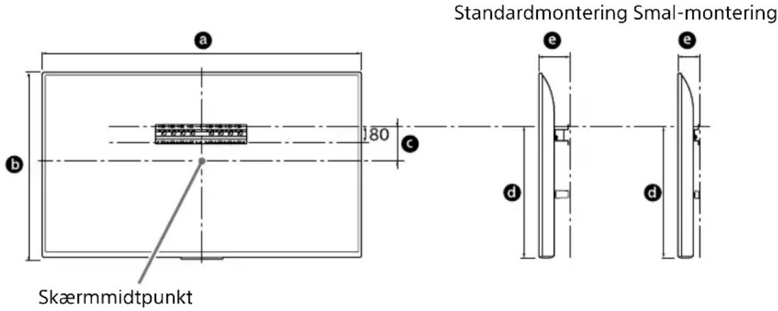 SONY Bravia KD43XG8196 - Find en placering - 1
