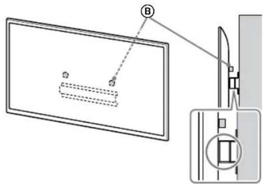 SONY Bravia KD43XG8196 - Nosta televisio paikoilleen. - 1