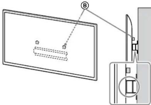 SONY Bravia KD43XG8196 - Heben Sie das Fernsehgerät an. - 1