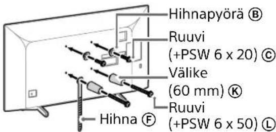 SONY Bravia KD43XG8196 - Huomautus - 1