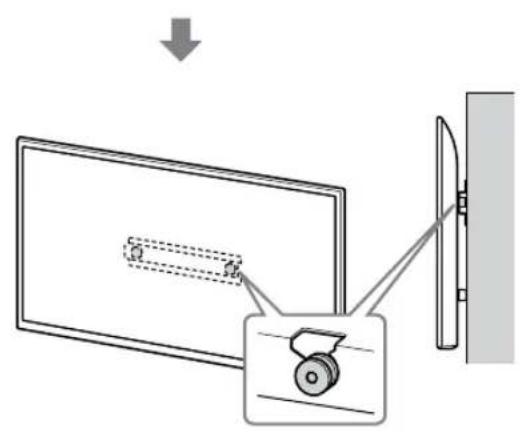 SONY Bravia KD43XG8196 - Postavite TV na bazu ili adapter za bazu. - 4