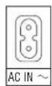PANASONIC SAHR45EG - Cordon d'alimentation (fourni) - 2