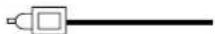 PANASONIC SAHR45EG - Cavo coassiale - 2
