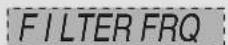 PANASONIC SAHR45EG - Wählen Sie „FILTER FRQ“ (Filterfrequenz) aus. - 2