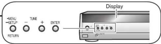 PANASONIC SAHR45EG - Funzione MENU - 1