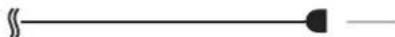 PANASONIC SAHR45EG - Cordon d'alimentation (fourni) - 1