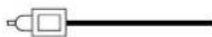 PANASONIC SAHR45EG - Câble coaxial - 2
