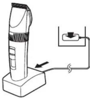 PANASONIC ER1511 - Recharge de la tondeuse - 1