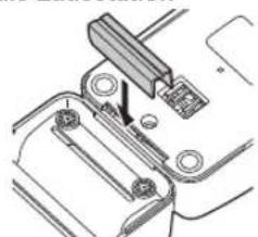 PANASONIC ER1511 - Anschluss des Kammaufsatzfachs an die Ladestation - 1
