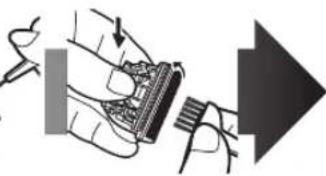 PANASONIC ER1511 - Limpieza de la cucilla - 3