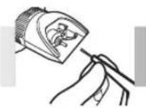 PANASONIC ER1511 - Reinigung der Klinge - 1