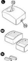 PANASONIC ER1511 - Parts identification - 5
