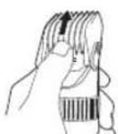 PANASONIC ER1511 - Using the hair clipper - 3