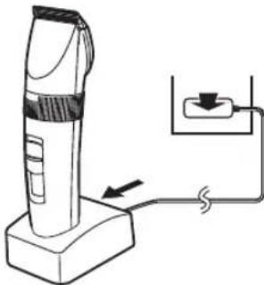 PANASONIC ER1511 - Opladning af harklipperen - 1