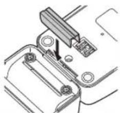 PANASONIC ER1511 - Branchement du socle de rangement des accessoires au socle de recharge - 1