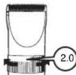 PANASONIC ER1511 - Mocowanie ostrza - 2