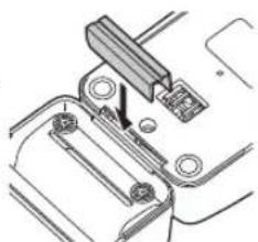 PANASONIC ER1511 - Conectarea suportului pentru accesoriile pieptene la bancul de incarcare - 1