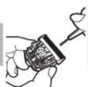 PANASONIC ER1511 - Rengoring af bladet - 2