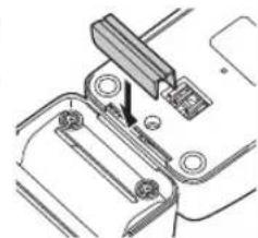 PANASONIC ER1511 - Connecting the comb attachment shelf to the charging stand - 1