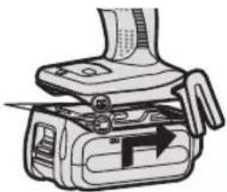 PANASONIC EY75A1 - Attaching or Removing Battery Pack - 1