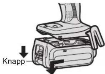 PANASONIC EY75A1 - For å fjerne batteripakken: - 1