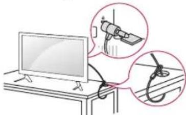 LG 42LF5809 - Uporaba varnostega systemd Kensi ngton - 1