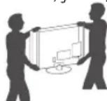 LG 42LF5809 - Dvigovanje in premikanje televizorja - 3