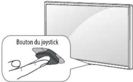 LG 42LF5809 - Utilisation du bouton du joystick - 1